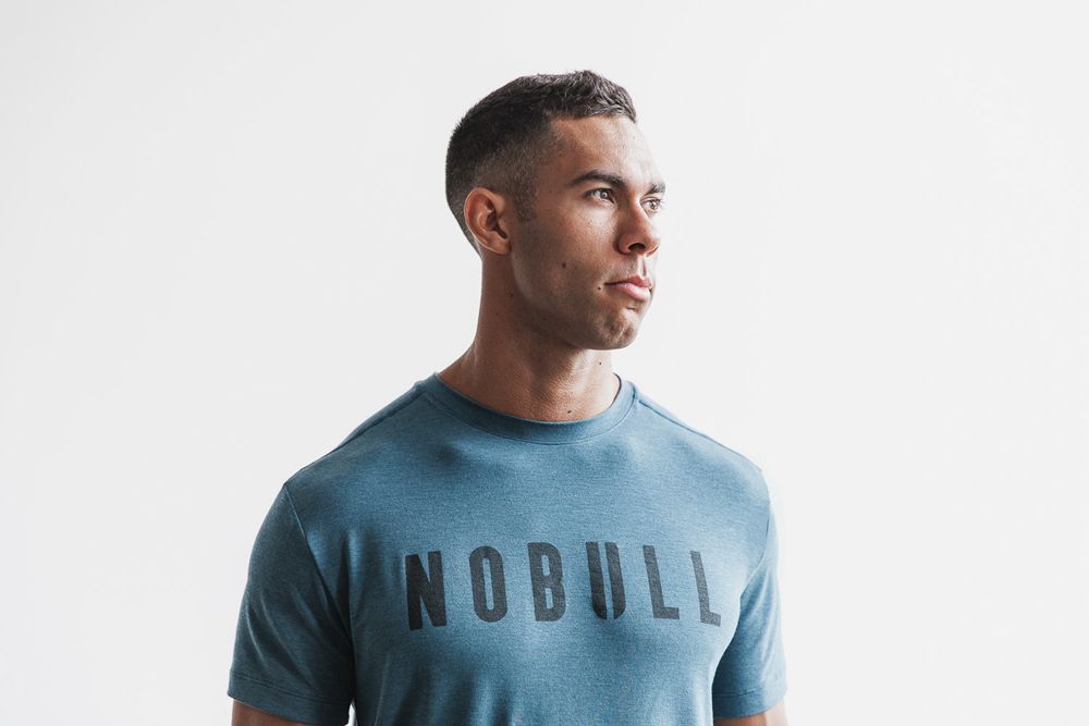 T-Shirts NOBULL Homme Foncé - NOBULL,France (6731-GMAHX)